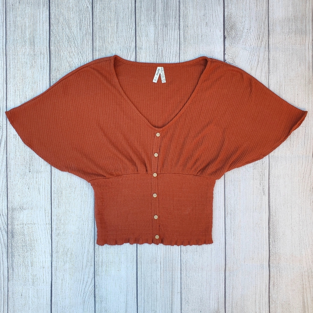 Shirred Waist Top